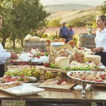 Tuscany villa with catering